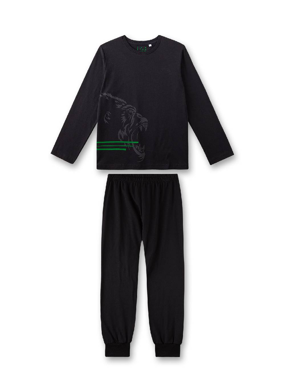 Sanetta Jungen-Schlafanzug lang Dunkelblau