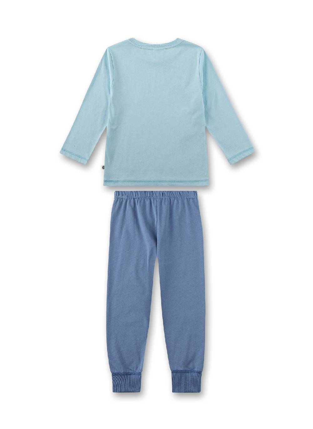 Sanetta Jungen-Schlafanzug Lang Hellblau