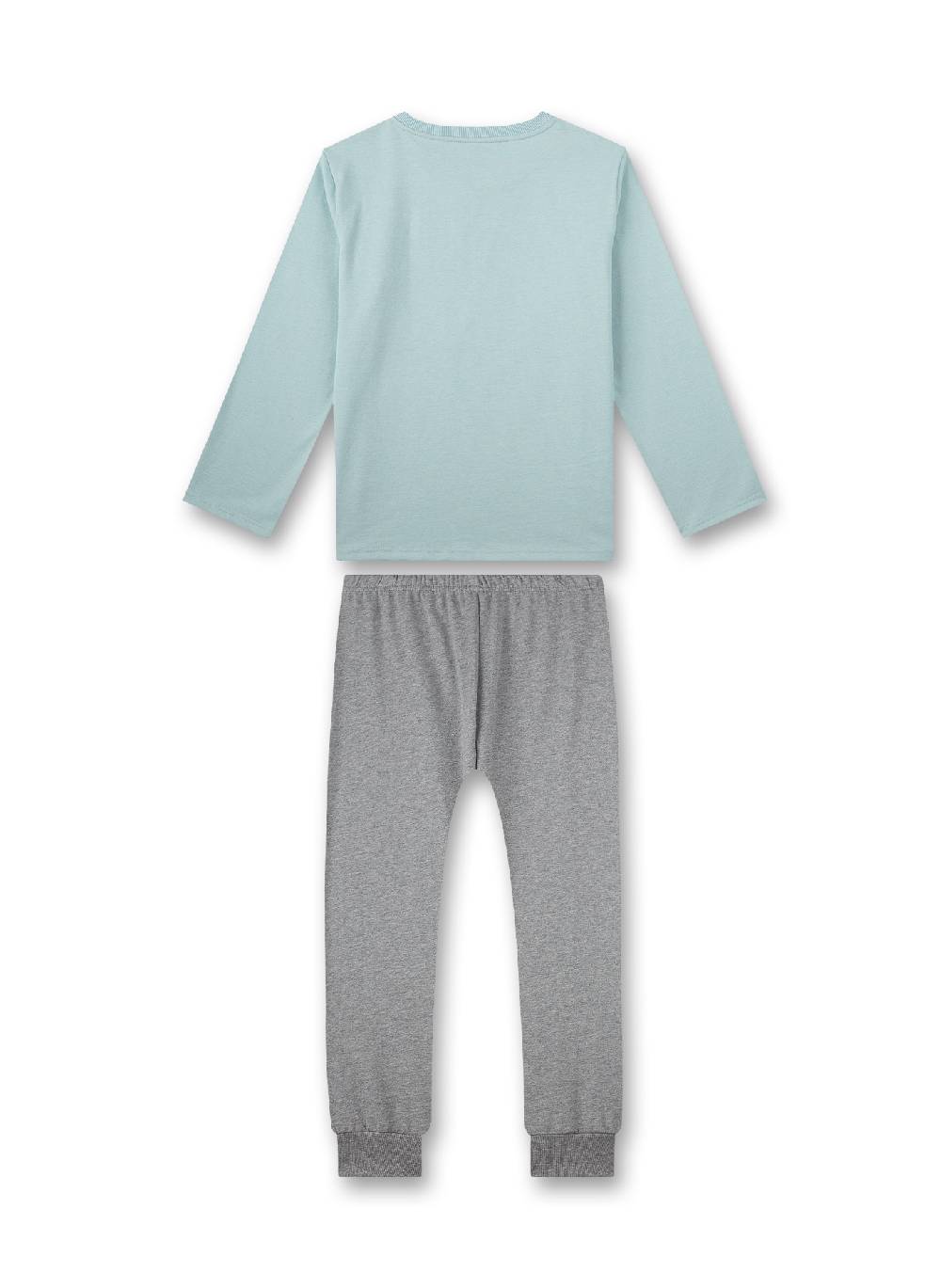 Sanetta Jungen-Schlafanzug Lang Hellblau