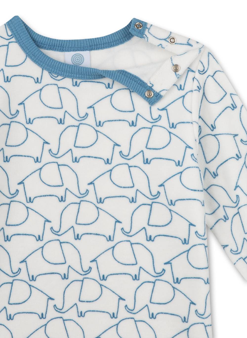 Sanetta Jungen-Schlafanzug Lang Off-White