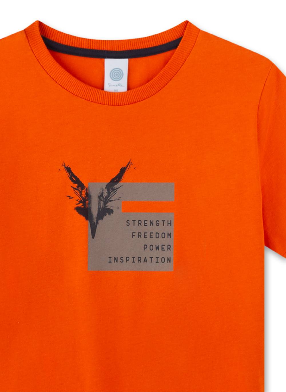 Sanetta Jungen-Schlafanzug Orange