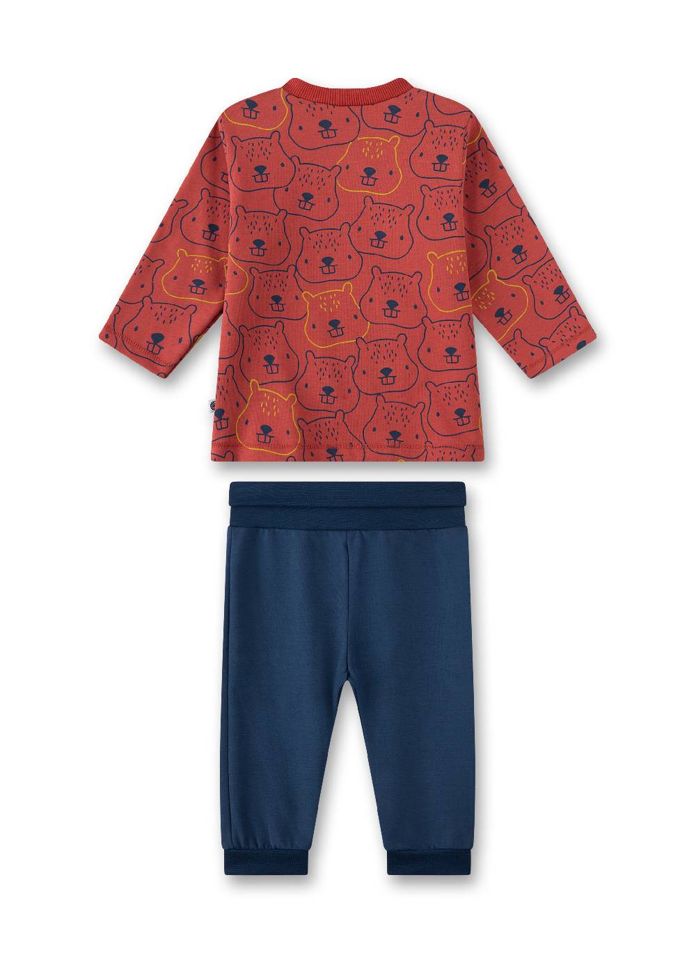 Sanetta Jungen-Schlafanzug Rot