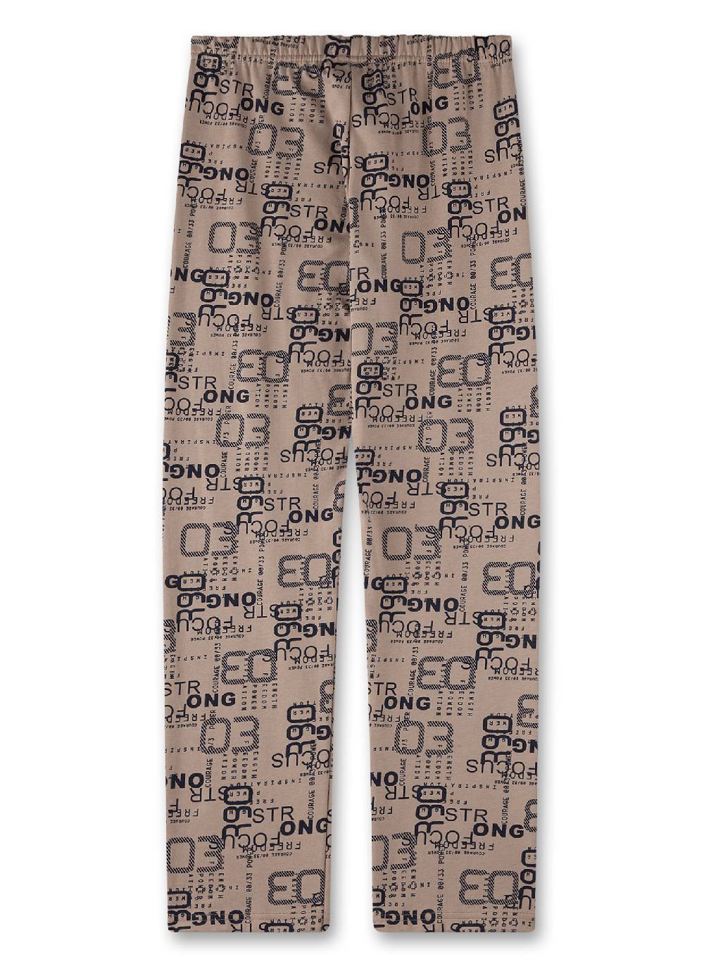 Sanetta Jungen-Schlafhose Braun