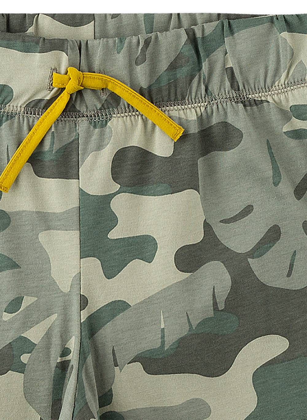 Sanetta Jungen-Schlafshorts Grün