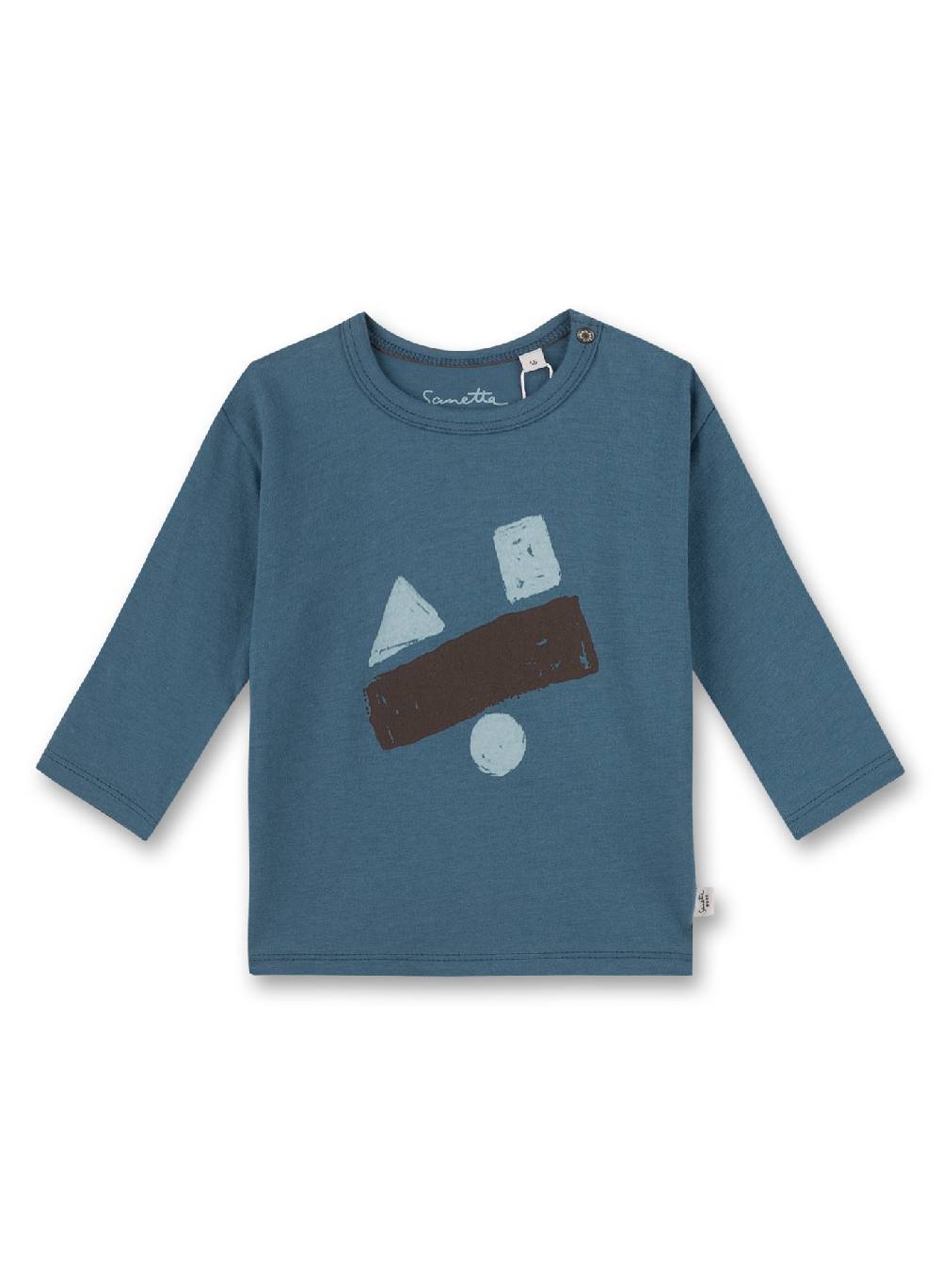 Sanetta Jungen-Shirt langarm Blau