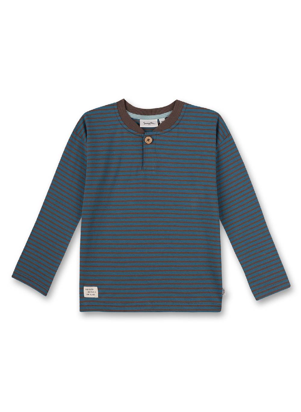 Sanetta Jungen-Shirt langarm Braun