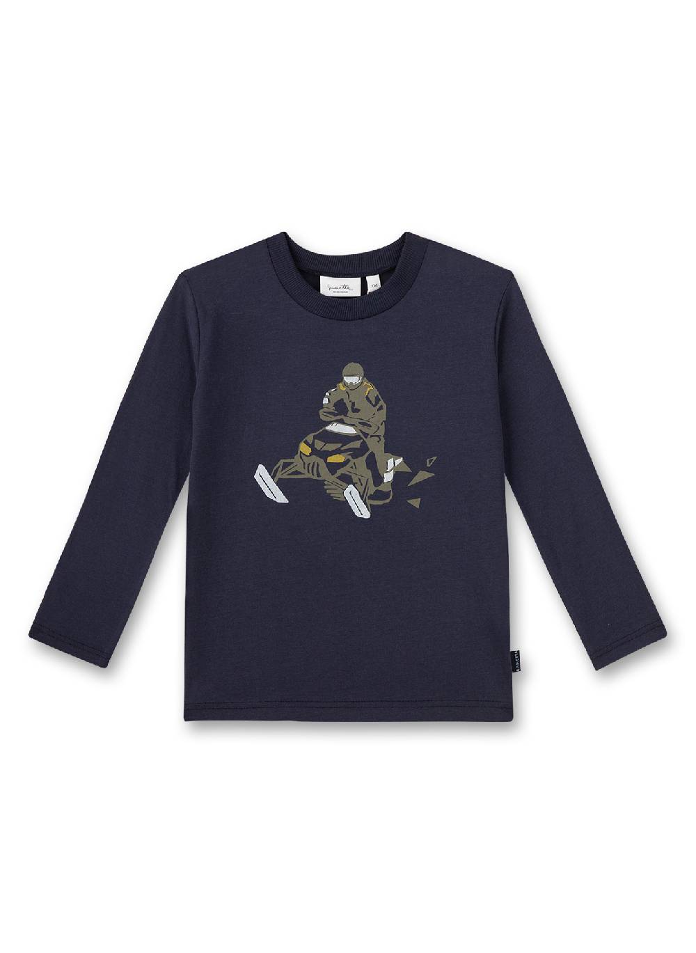 Sanetta Jungen-Shirt langarm Dunkelblau