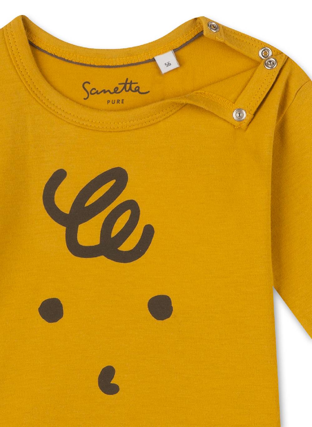 Sanetta Jungen-Shirt Langarm Gelb