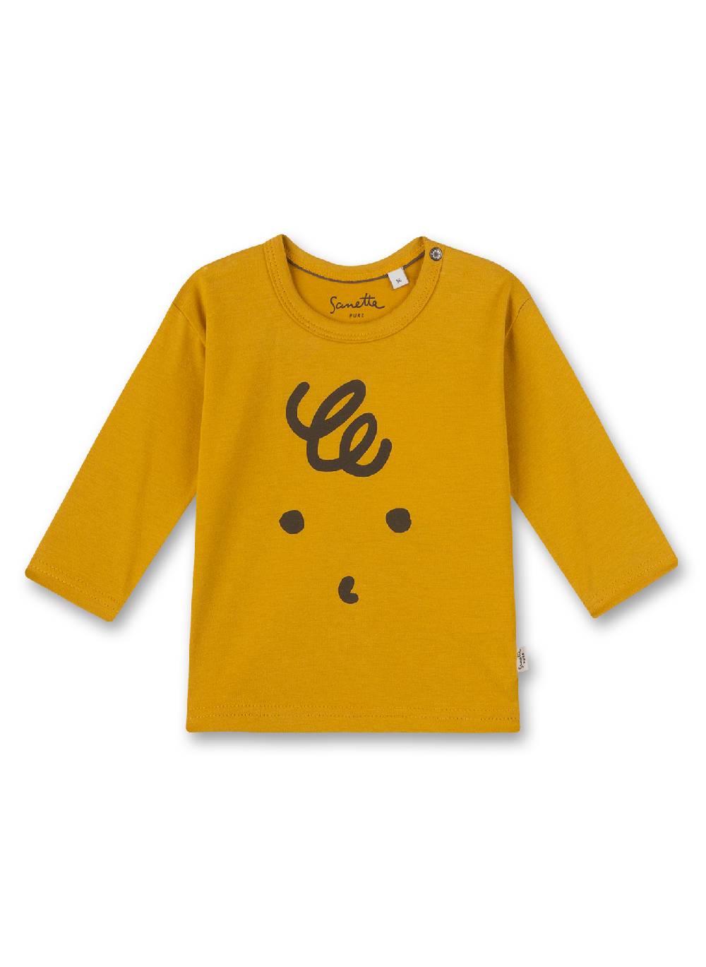 Sanetta Jungen-Shirt langarm Gelb