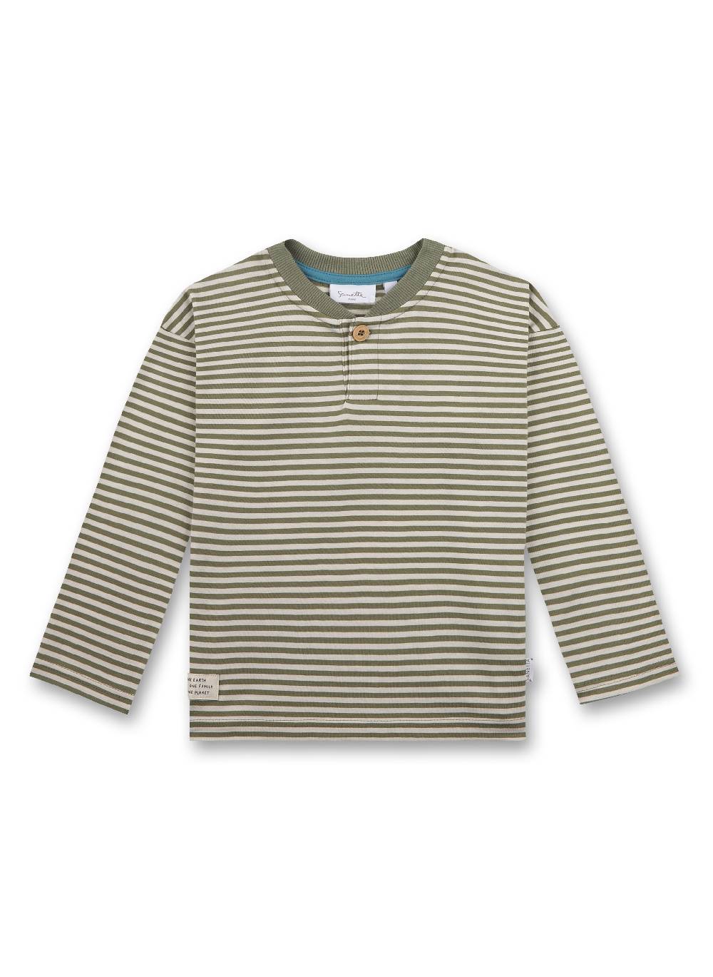 Sanetta Jungen-Shirt langarm Grün