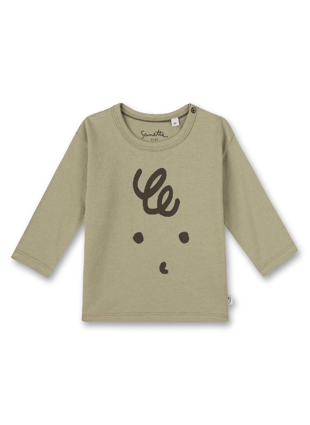 Sanetta Jungen-Shirt langarm Grün