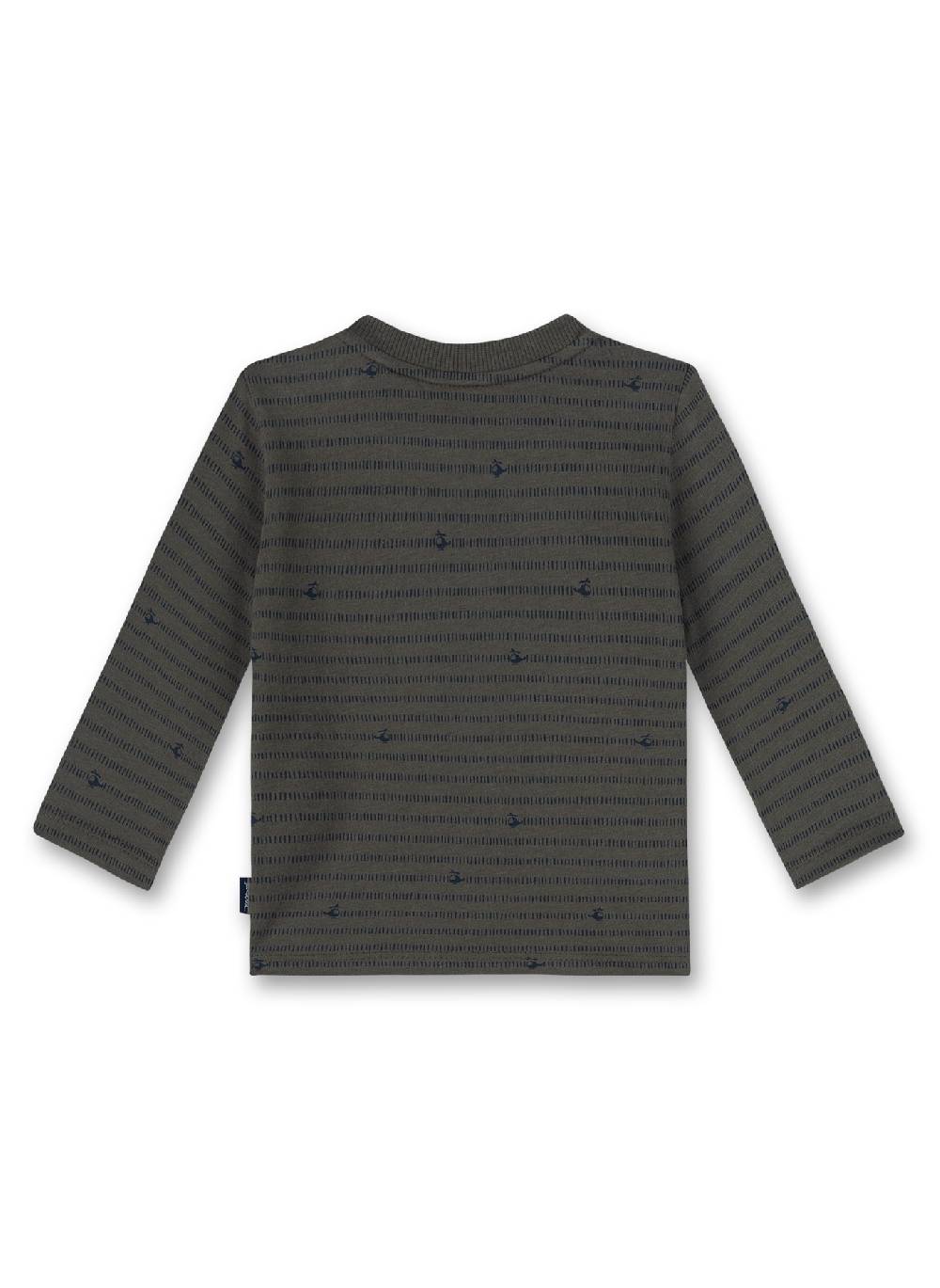 Sanetta Jungen-Shirt Langarm Grün Let's Fly