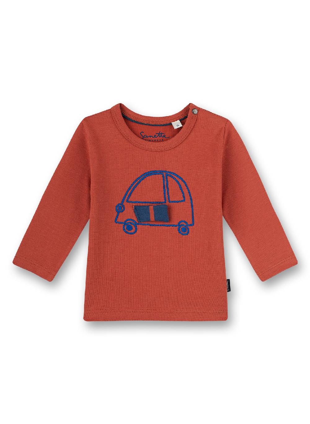 Sanetta Jungen-Shirt langarm Rot Little Car