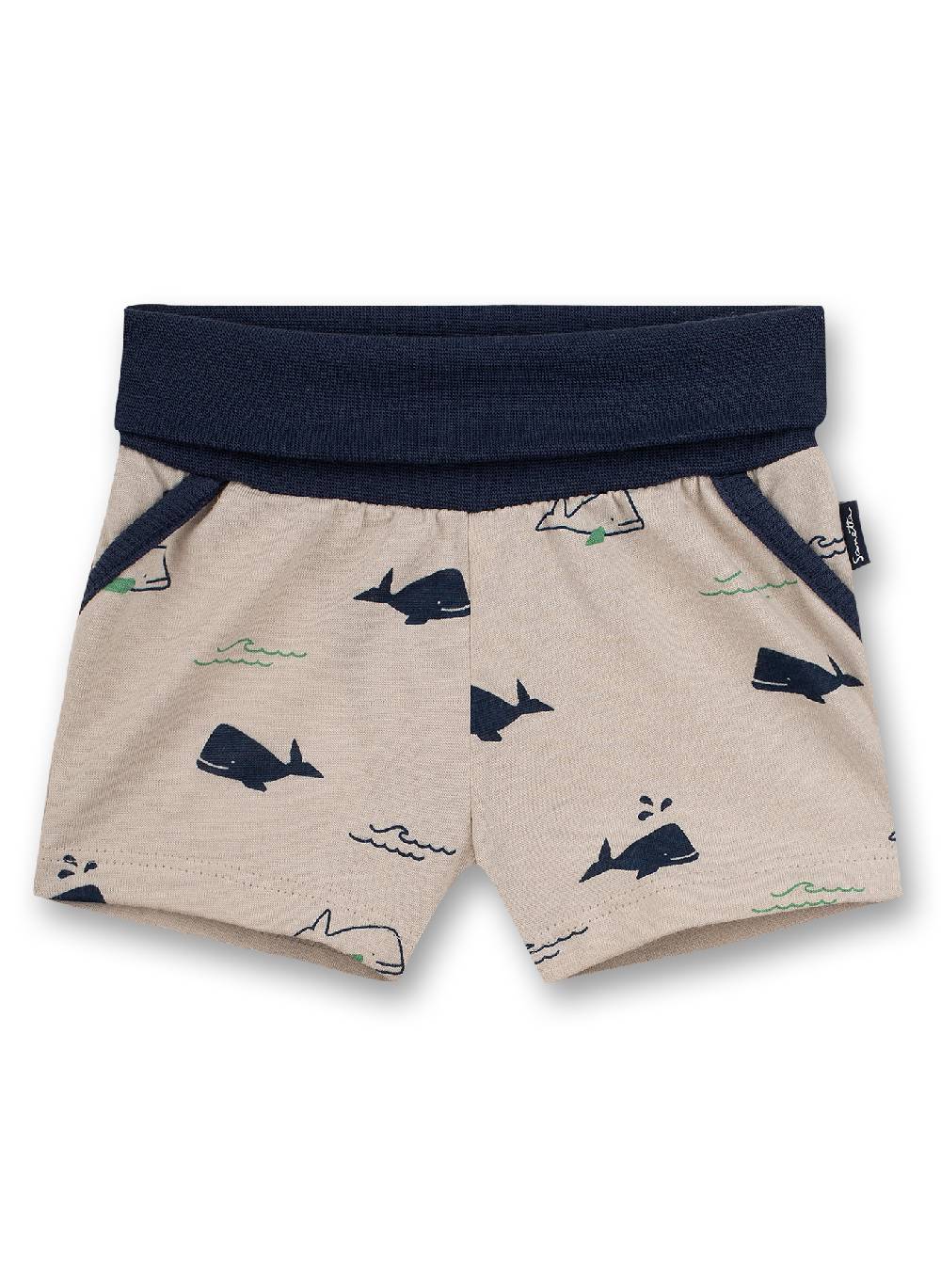 Sanetta Jungen-Shorts Beige Little Whale