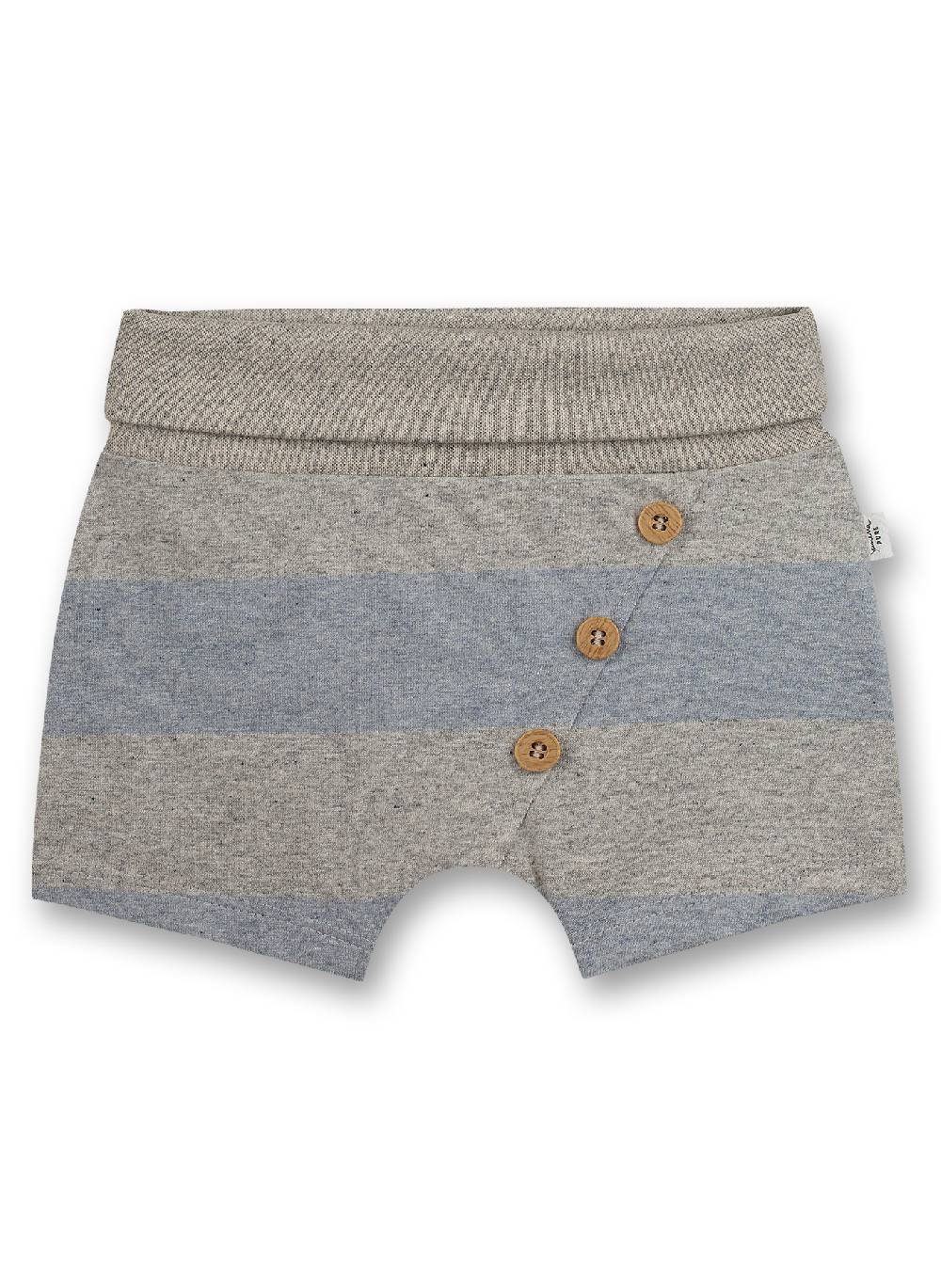 Sanetta Jungen-Shorts Blaumelange Ringel