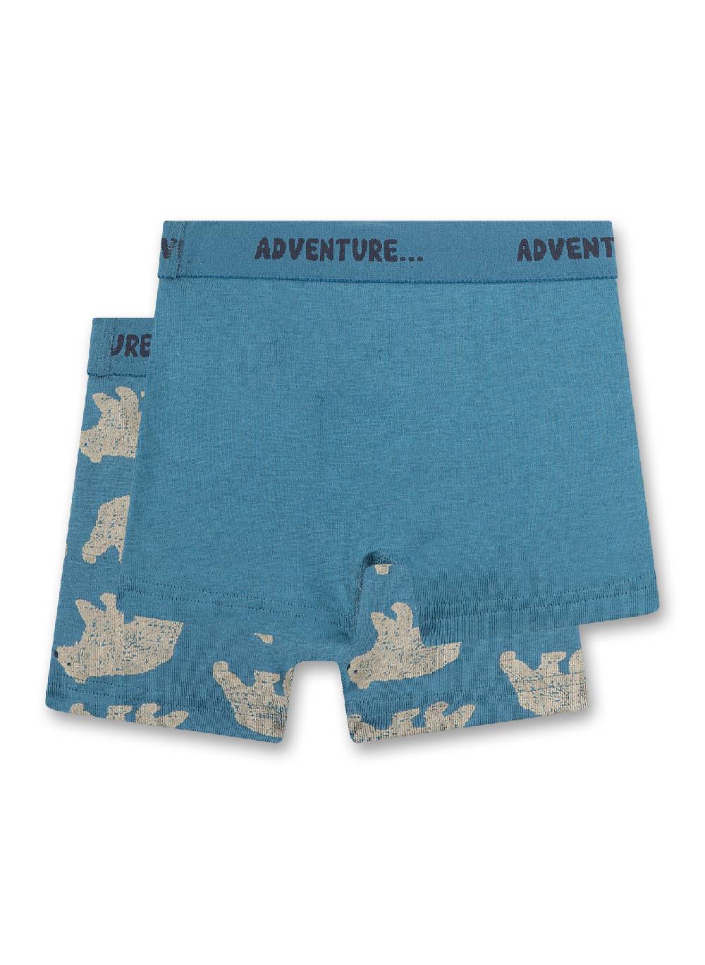 Sanetta Jungen-Shorts (Doppelpack) Blau