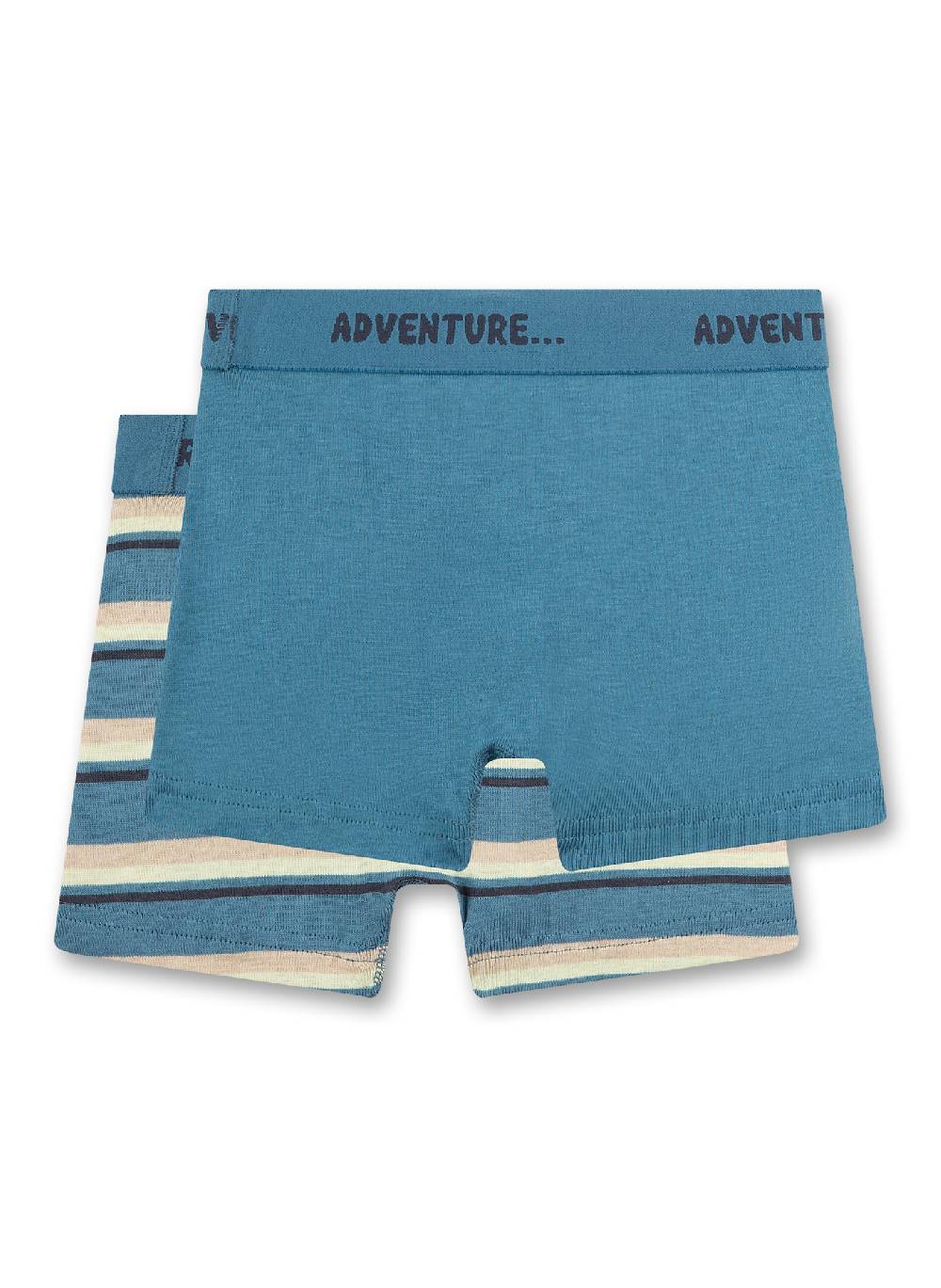 Sanetta Jungen-Shorts (Doppelpack) Blau