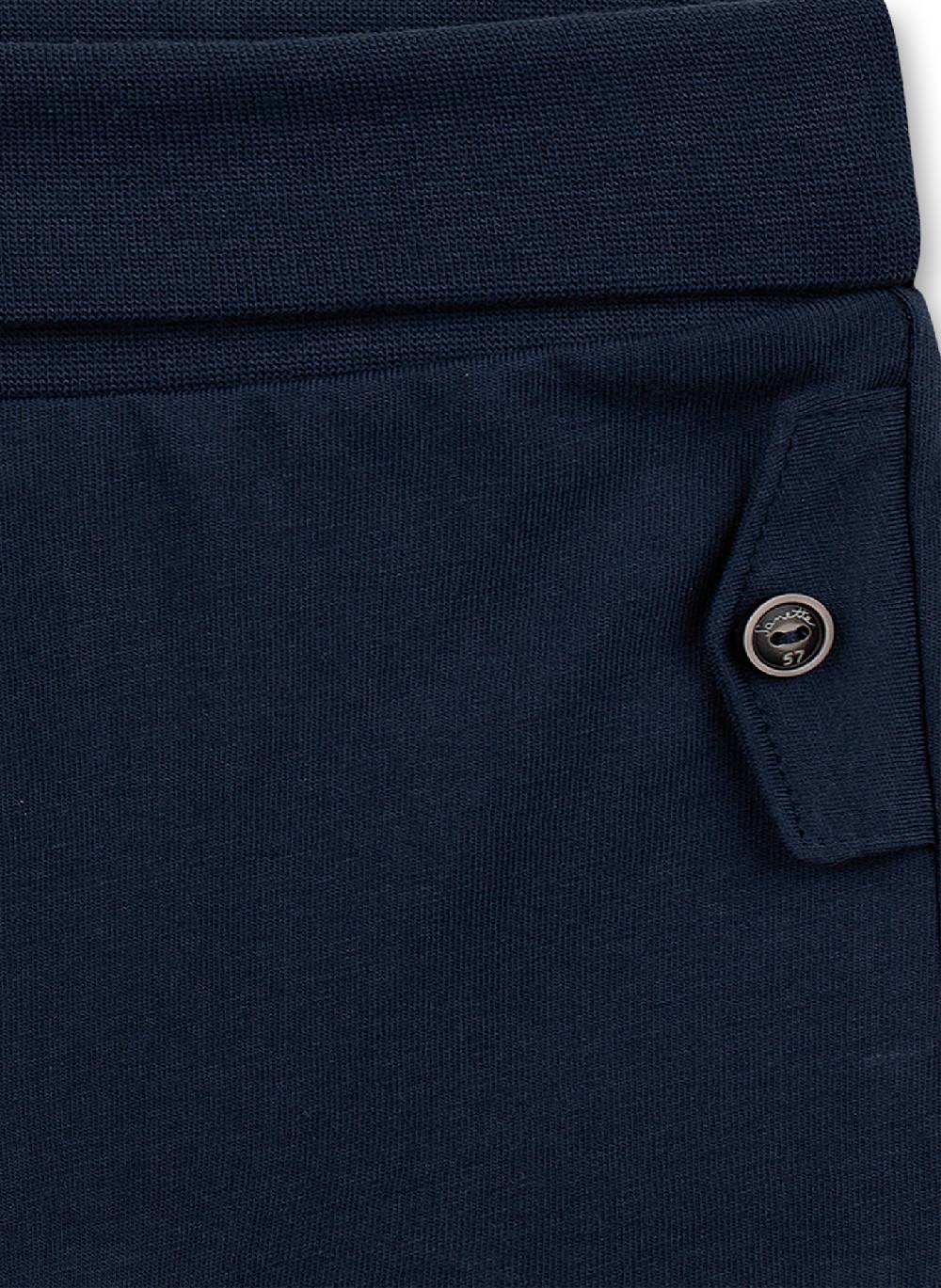 Sanetta Jungen-Shorts Dunkelblau Little Whale