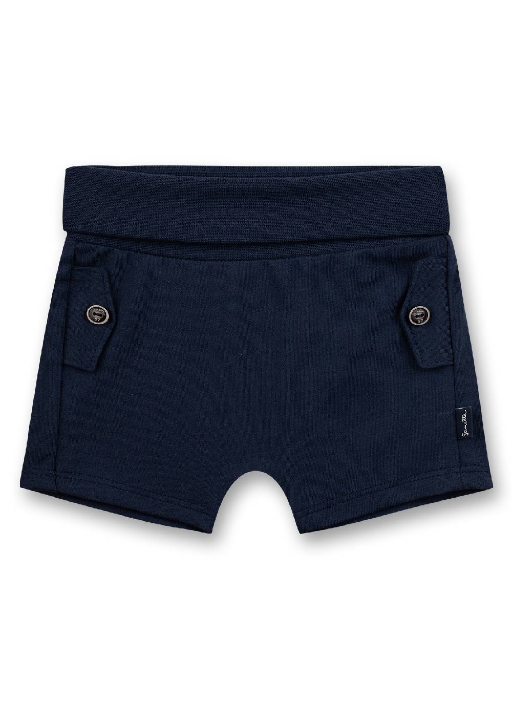 Sanetta Jungen-Shorts Dunkelblau Little Whale