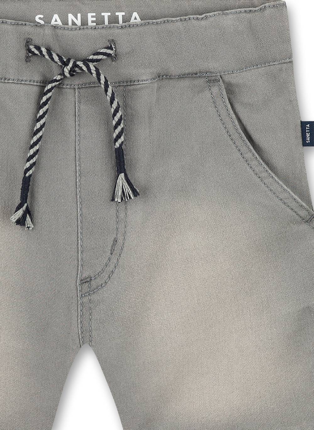 Sanetta Jungen-Shorts Grau Air Space