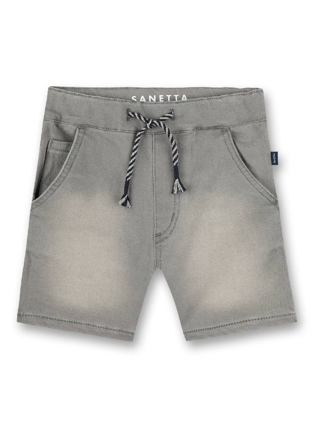 Sanetta Jungen-Shorts Grau Air Space