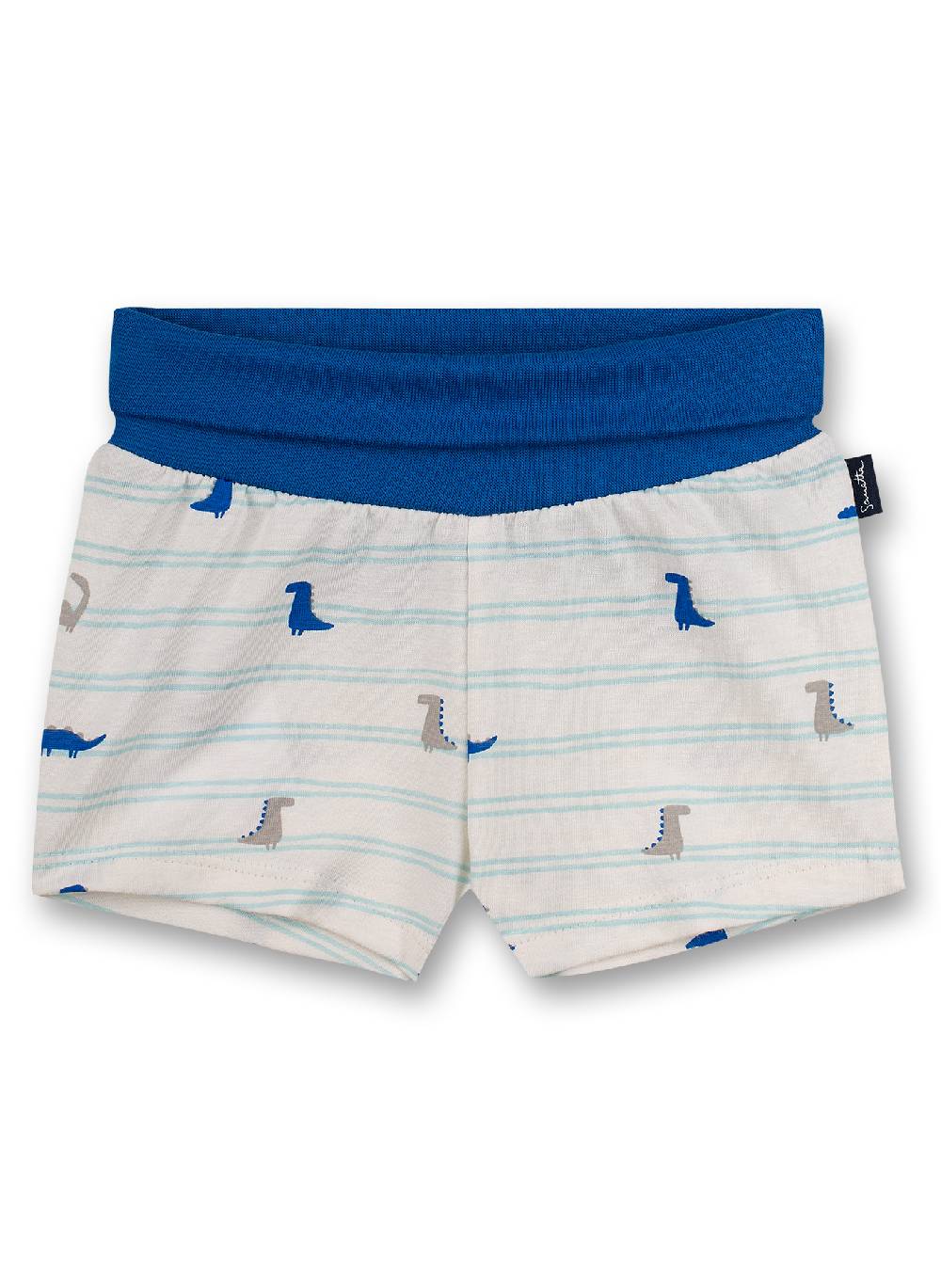Sanetta Jungen-Shorts Off-White Dino