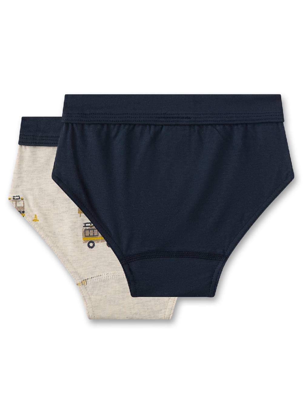 Sanetta Jungen-Slips (Doppelpack) Beige