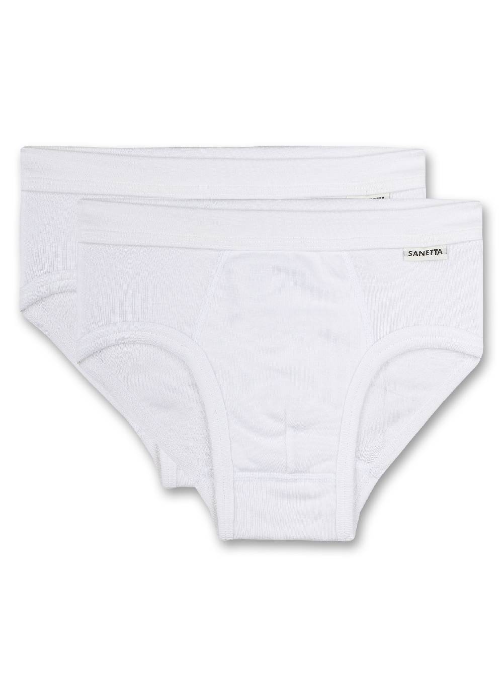 Sanetta Jungen-Slips (Doppelpack) Weiß