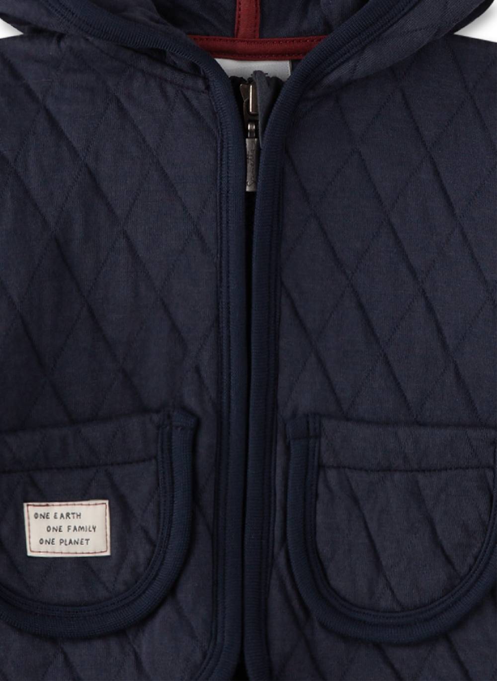 Sanetta Jungen-Steppjacke Dunkelblau