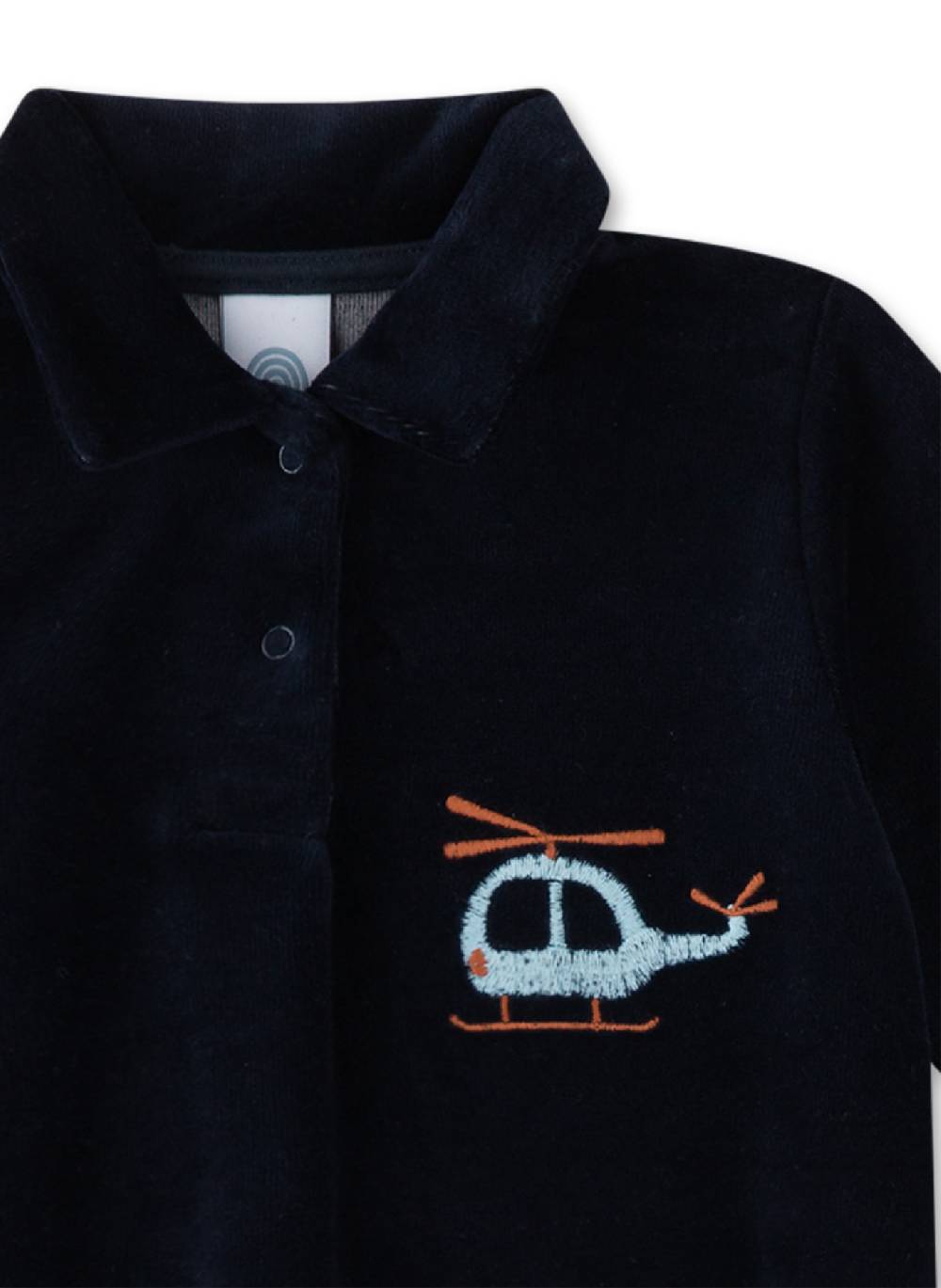 Sanetta Jungen-Strampler Blau Aus Nicki