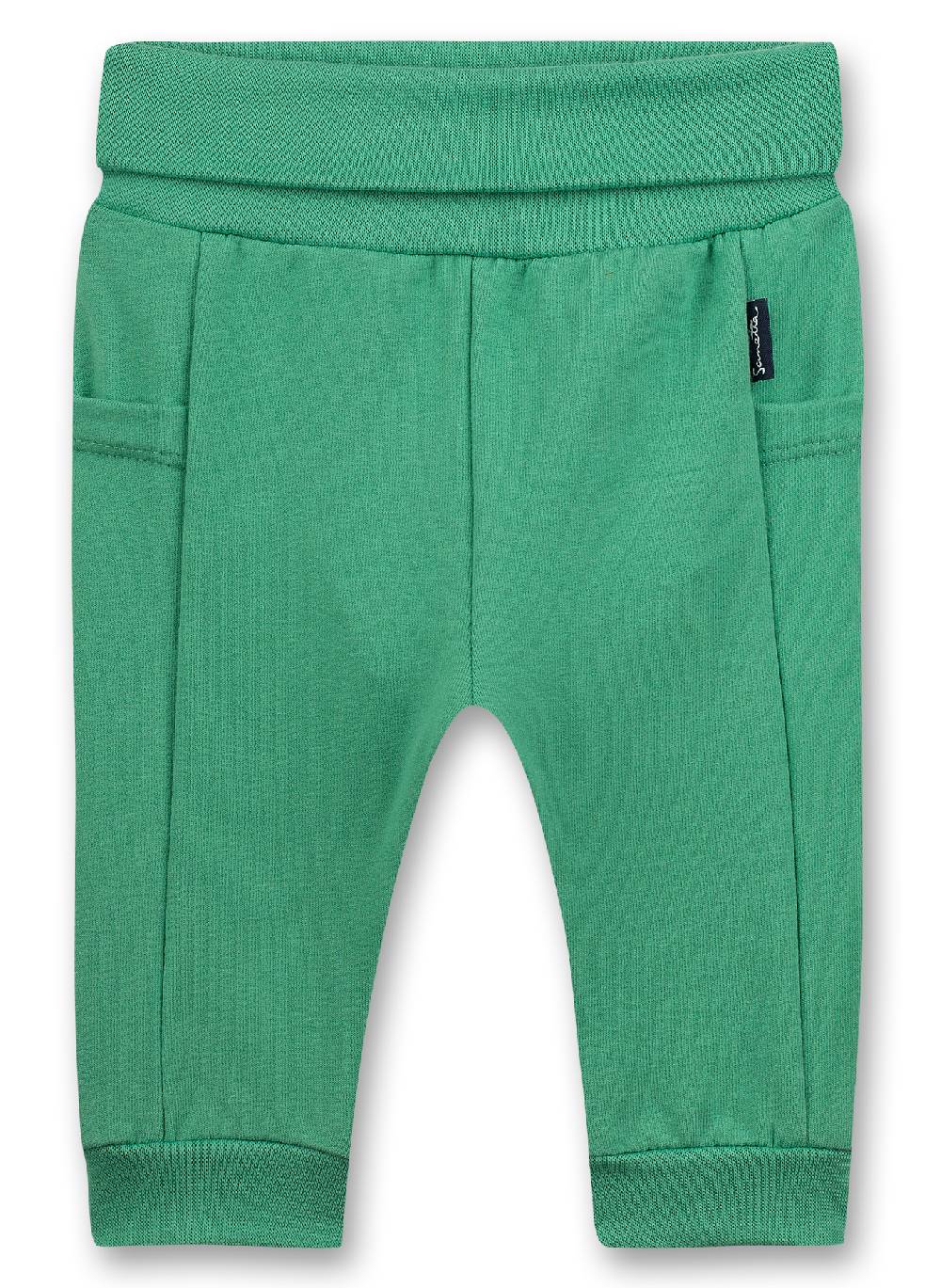 Sanetta Jungen-Sweahose Grün Little Whale