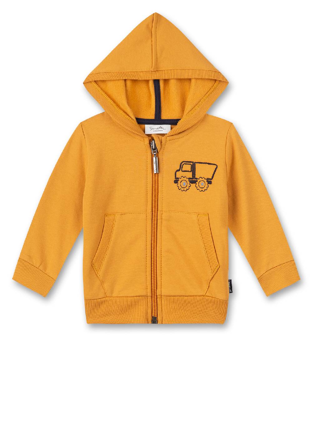 Sanetta Jungen-Sweat Gelb