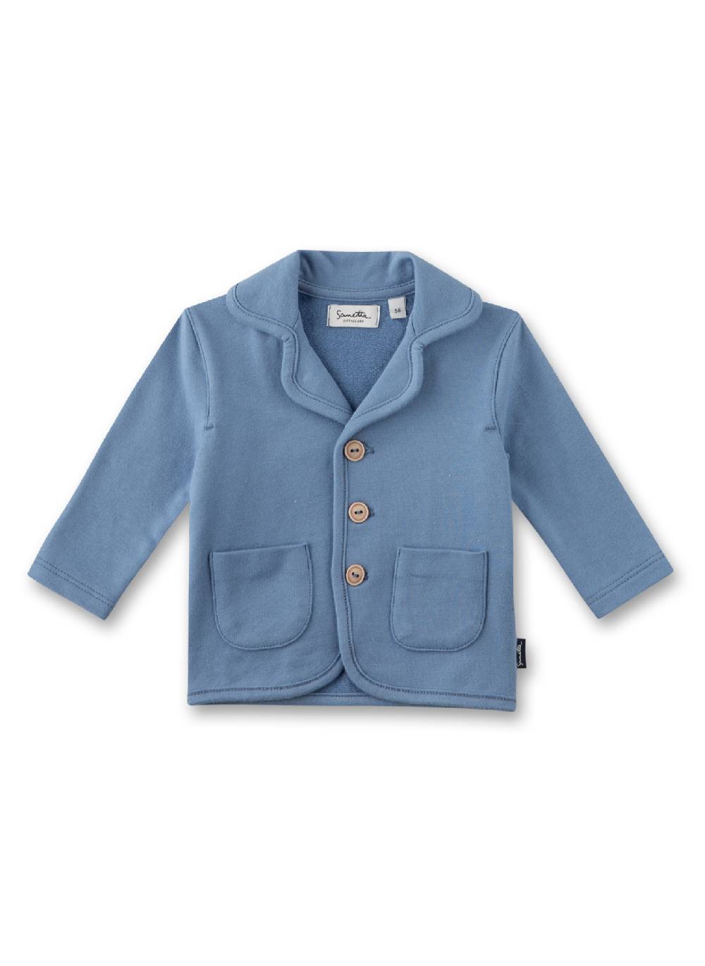 Sanetta Jungen-Sweatblazer Blau