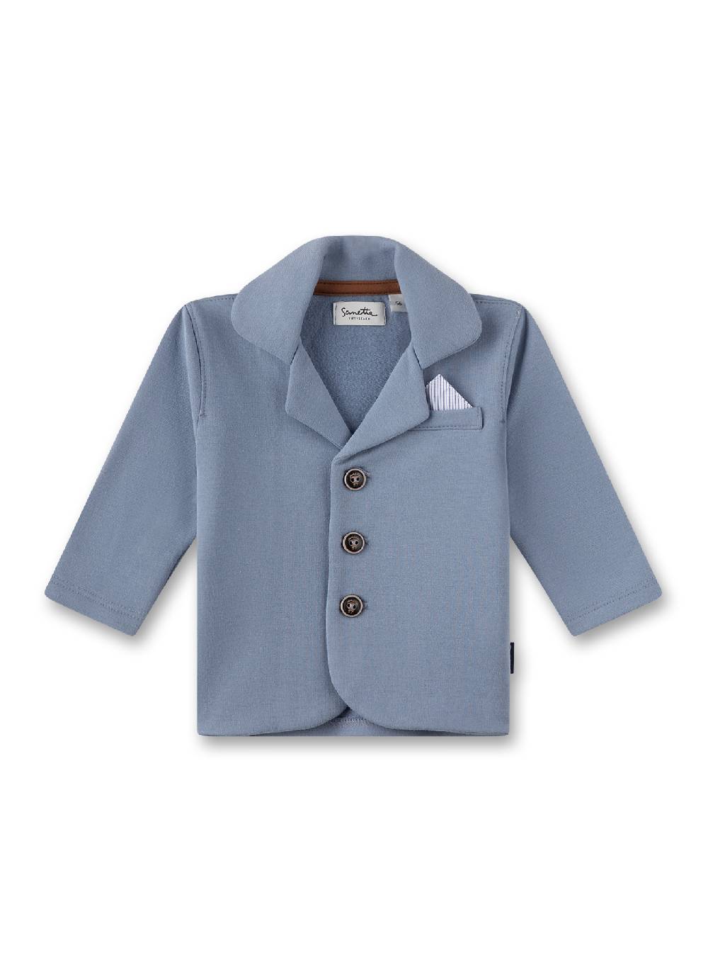 Sanetta Jungen-Sweatblazer Blau