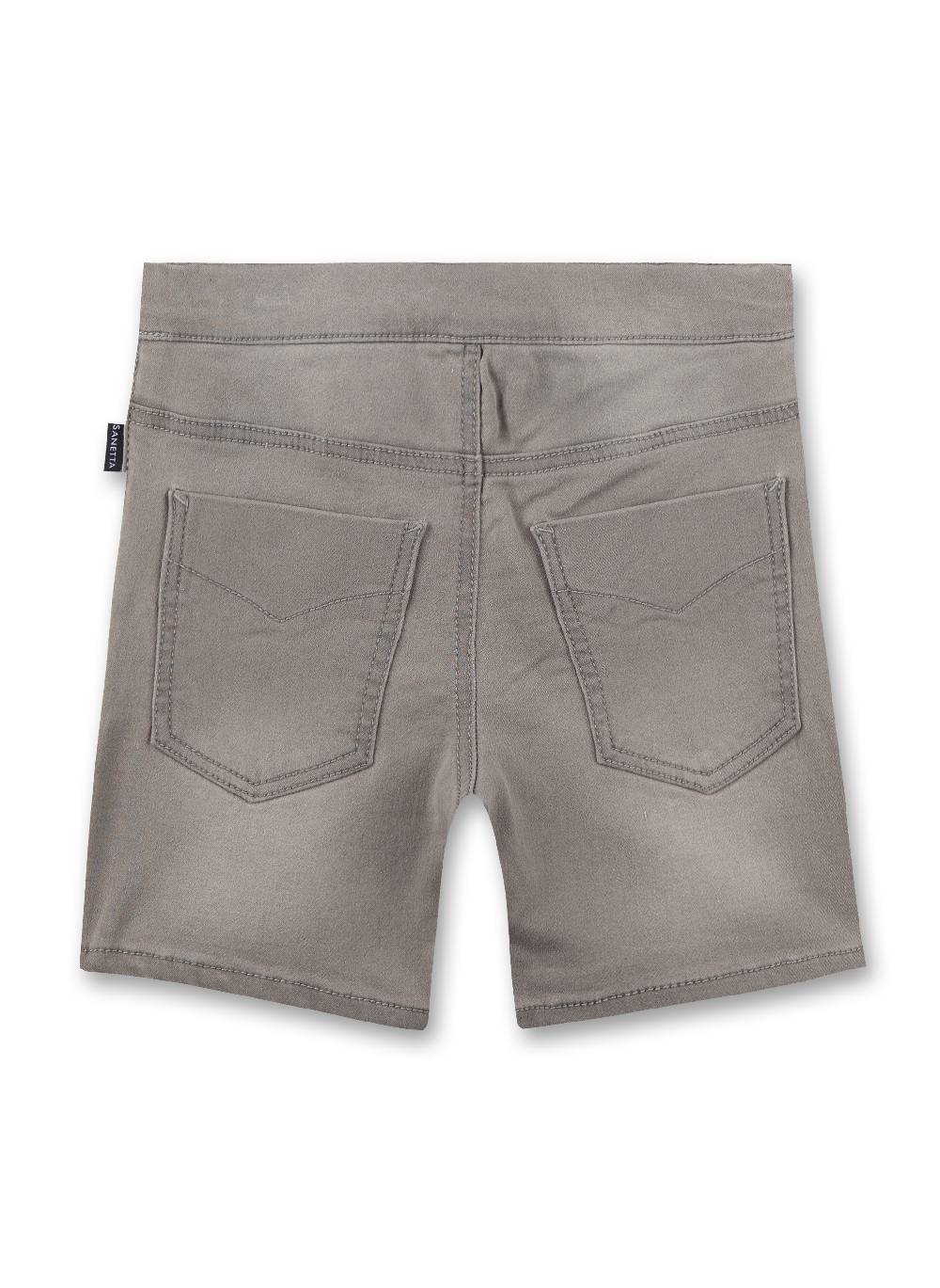 Sanetta Jungen Sweatdenim-Shorts Grau