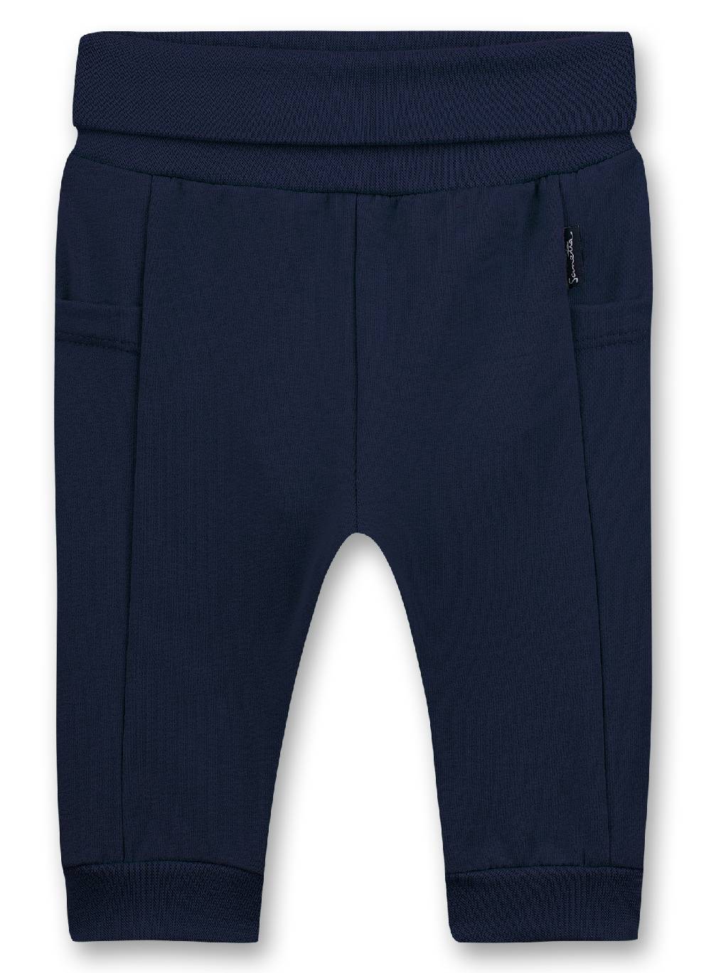 Sanetta Jungen-Sweathose Dunkelblau Little Whale