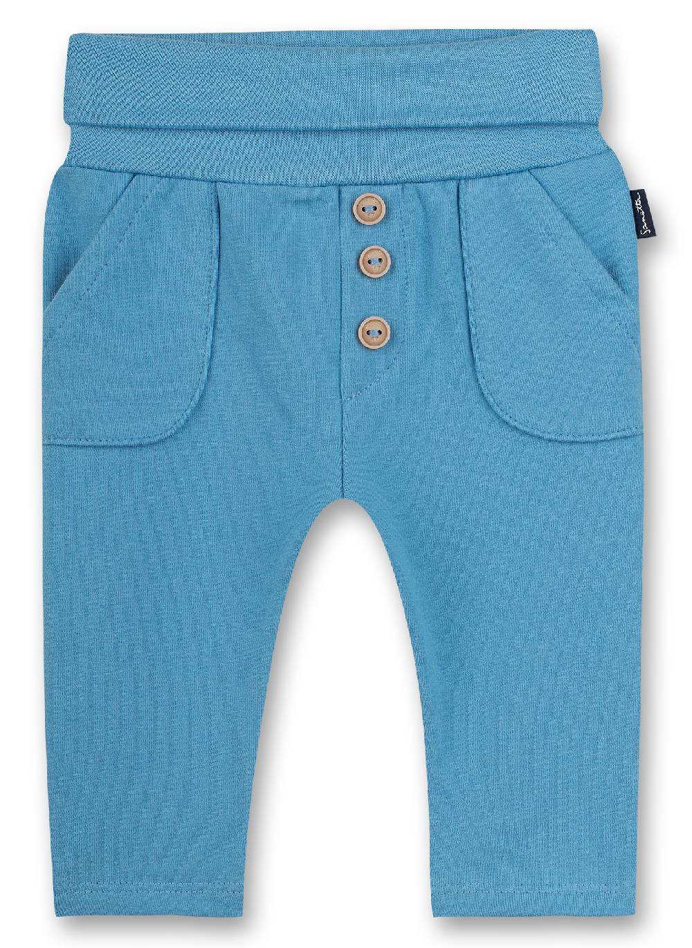Sanetta Jungen-Sweathose Hellblau Little Whale