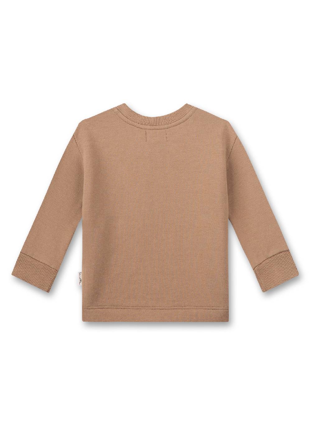 Sanetta Jungen-Sweatjacke Braun