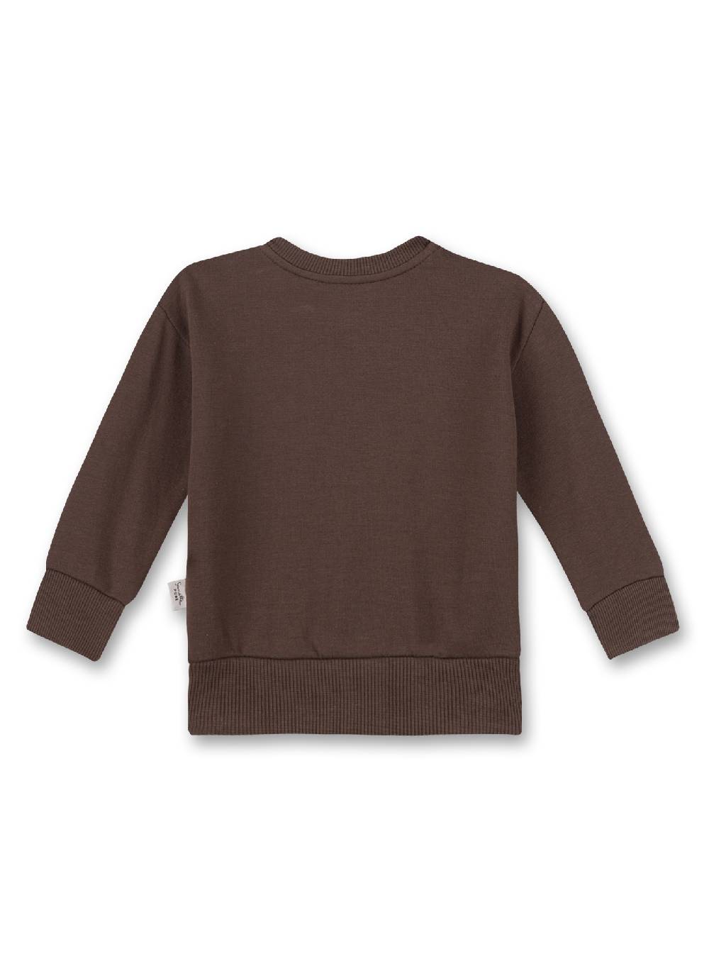 Sanetta Jungen-Sweatjacke Braun