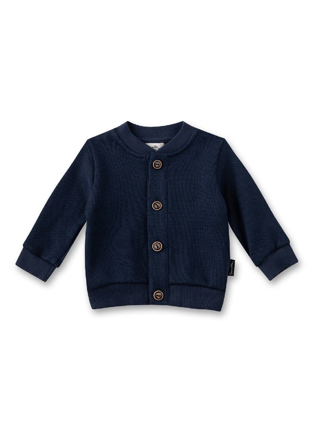 Sanetta Jungen-Sweatjacke Dunkelblau