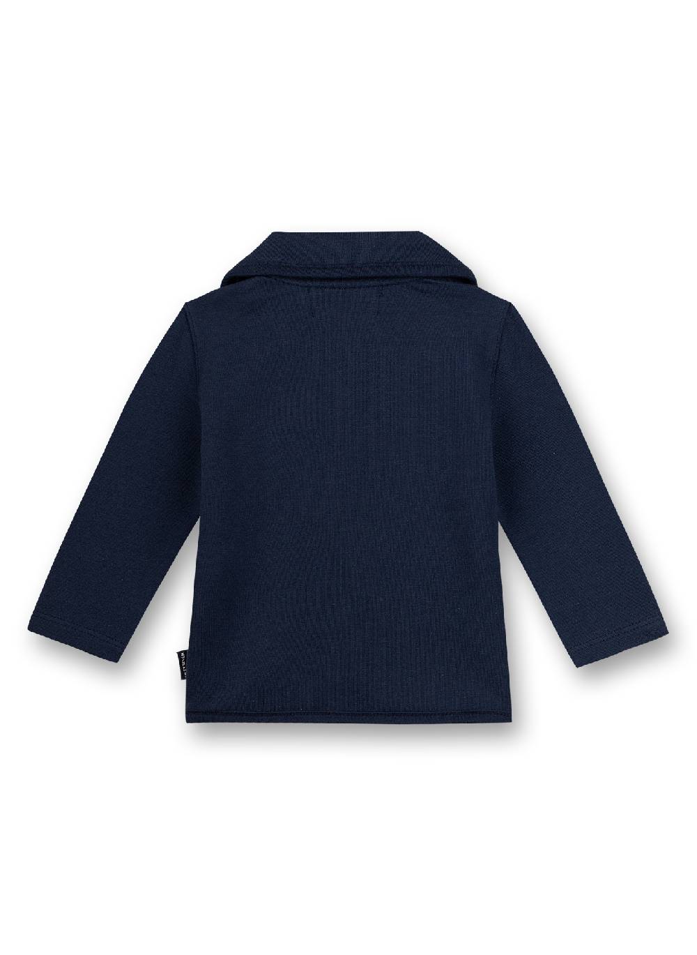 Sanetta Jungen-Sweatjacke Dunkelblau Little Whale