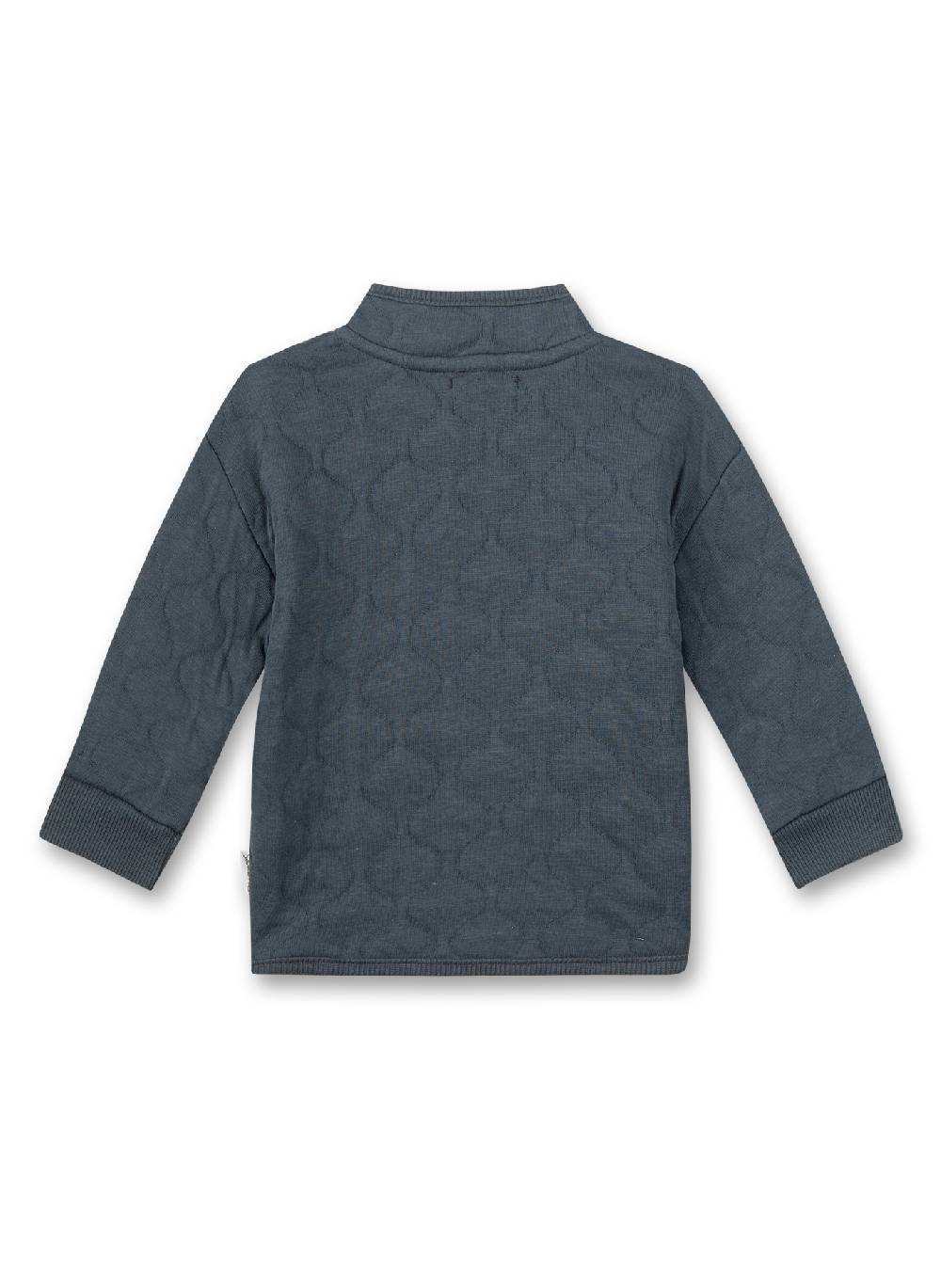 Sanetta Jungen-Sweatjacke Dunkelblau Mit Steppung