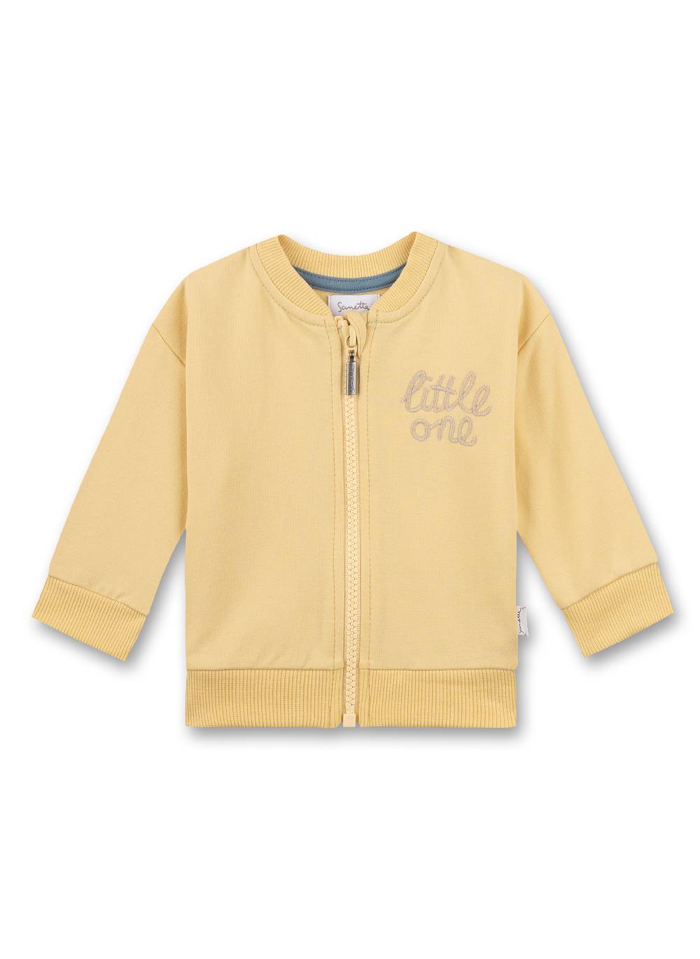 Sanetta Jungen-Sweatjacke Gelb