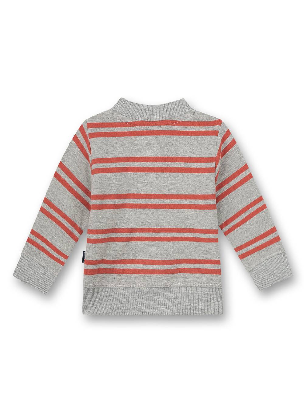 Sanetta Jungen-Sweatjacke Graumelange Little Car