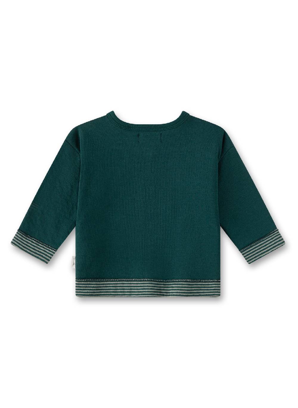 Sanetta Jungen-Sweatjacke Grün