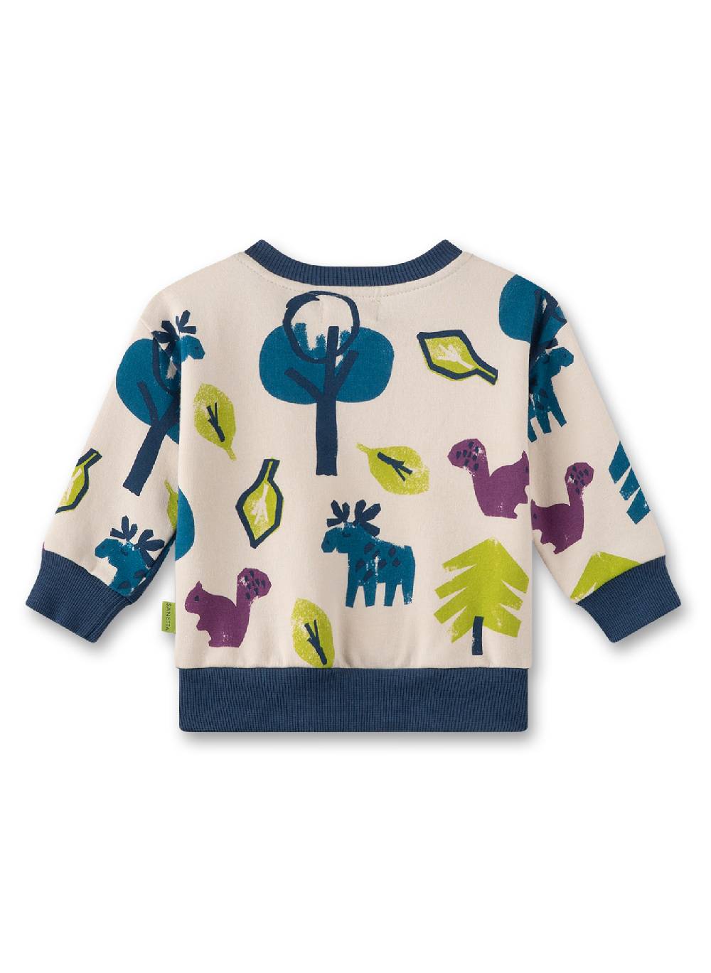 Sanetta Jungen-Sweatshirt Beige