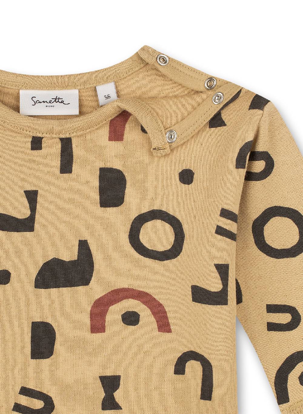 Sanetta Jungen-Sweatshirt Beige