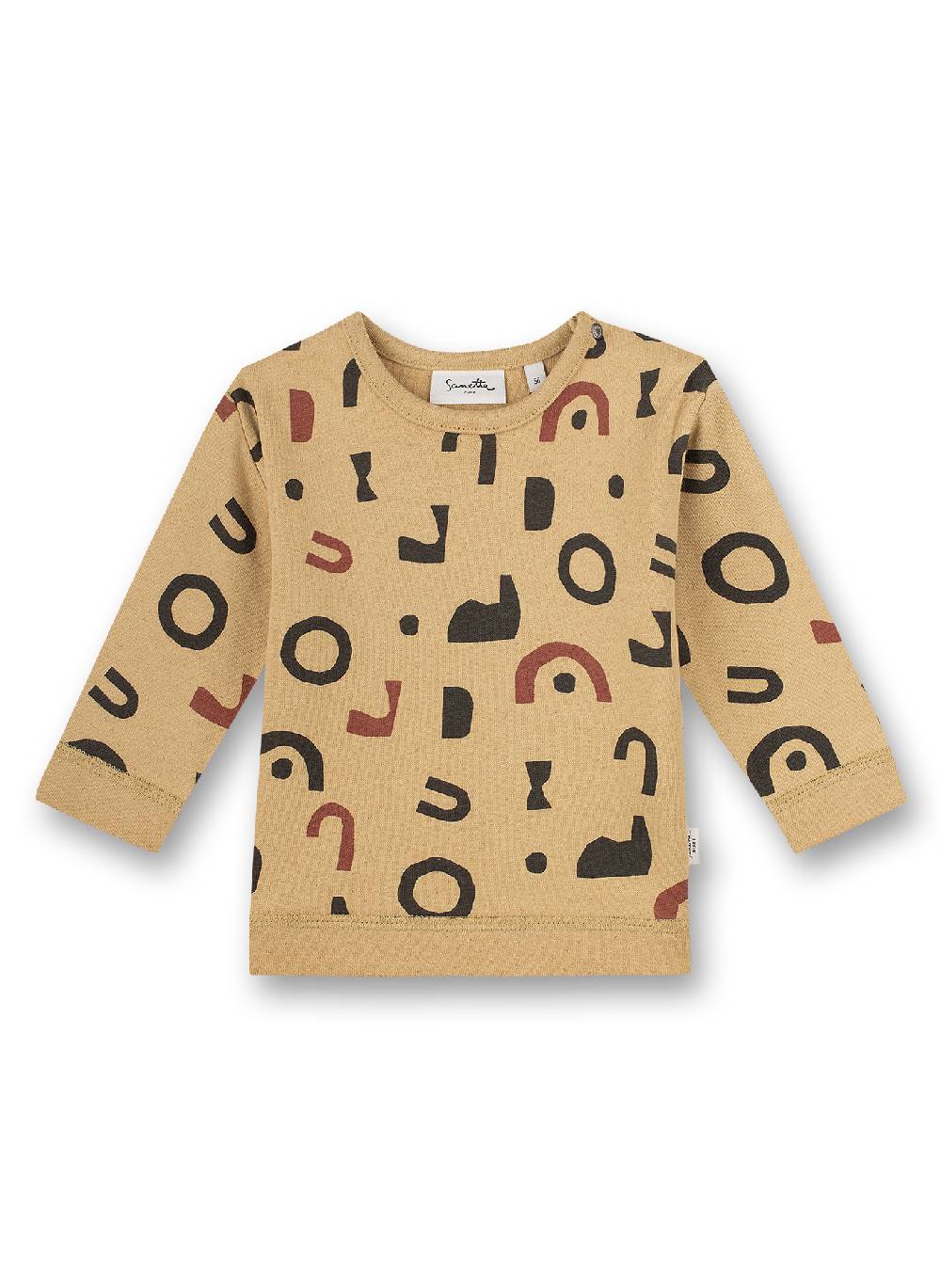 Sanetta Jungen-Sweatshirt Beige