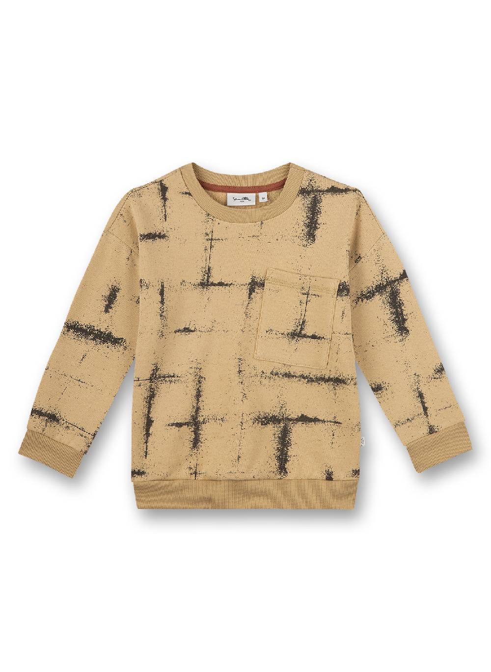 Sanetta Jungen-Sweatshirt Beige
