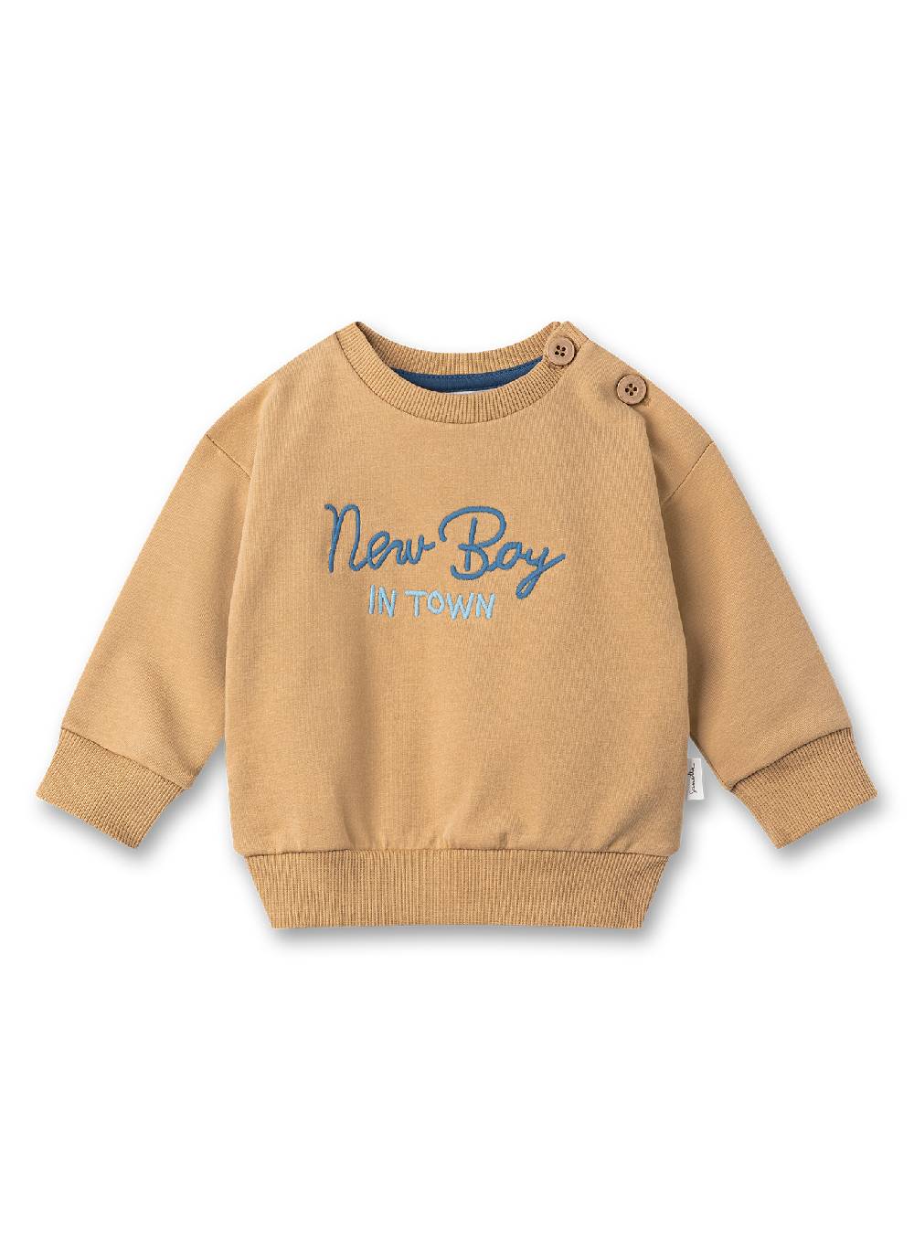 Sanetta Jungen-Sweatshirt Beige